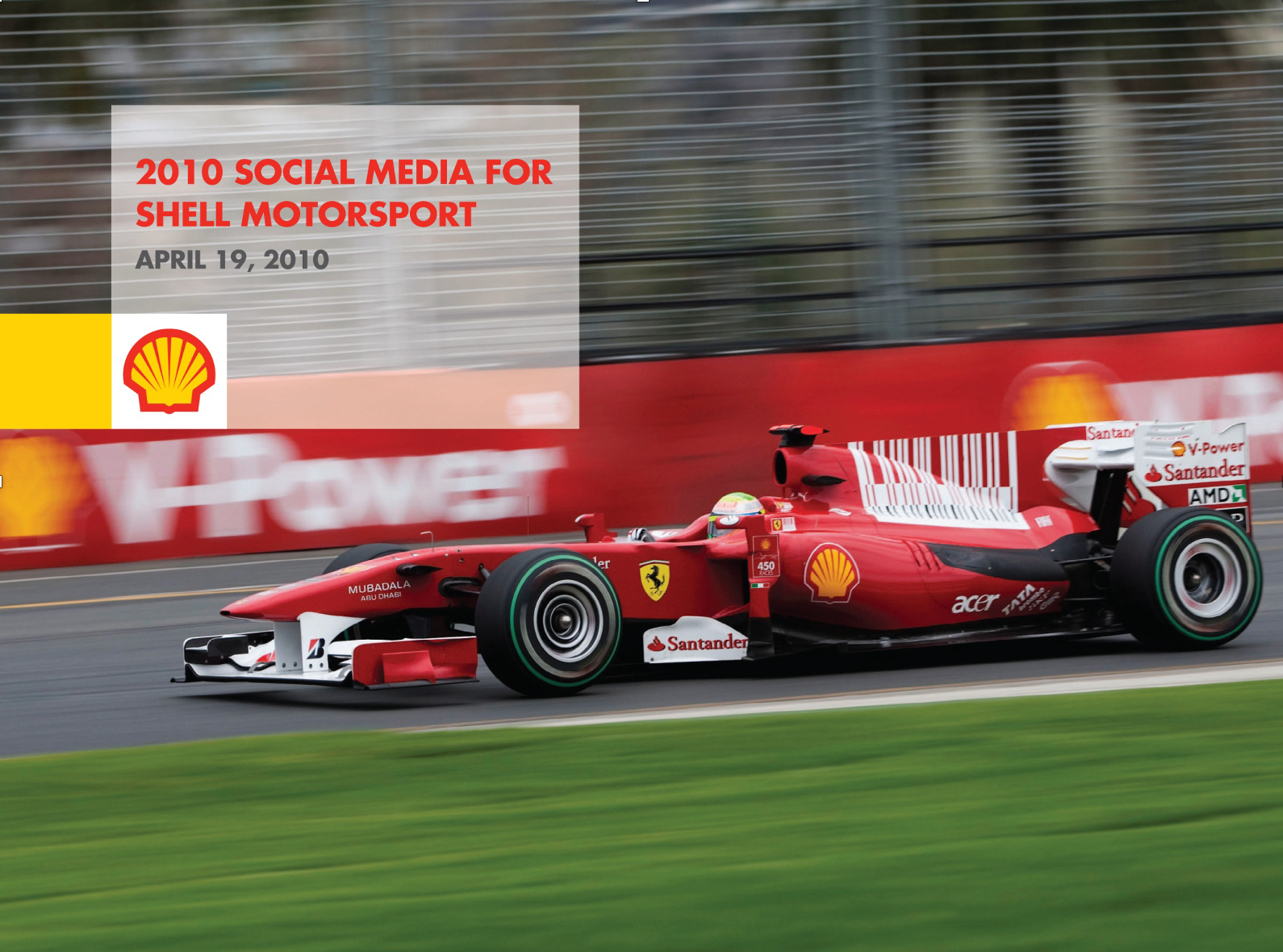Shell/Ferrari Social Media Strategy 2010