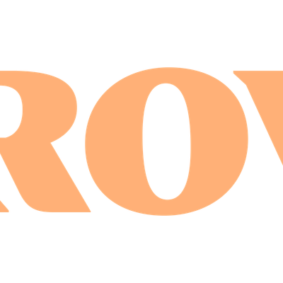 Wordmark in brand orange