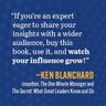 Blanchard Quote